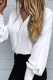 Fashion Print Lace V Neck Tops
