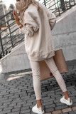 Casual Solid O Neck Long Sleeve Two Pieces