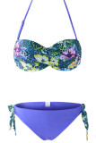 Sexy Print Backless Swimwears