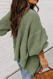 Casual Solid Patchwork Outerwear