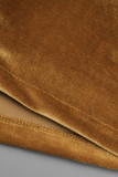 Casual Solid Patchwork Cardigan Collar Outerwear
