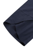Casual Solid Buttons Capris Loose Jumpsuits