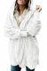 Casual Solid Patchwork Hooded Collar Outerwear