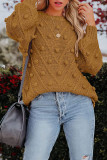 Casual Sweet Solid Solid Color O Neck Tops