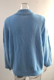 Casual Solid Hollowed Out Patchwork O Neck Tops