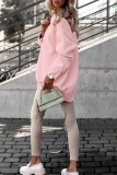 Casual Solid O Neck Long Sleeve Two Pieces