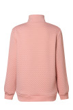 Fashion Casual Solid Patchwork Turtleneck Tops