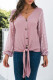 Fashion Elegant Solid Patchwork V Neck Tops
