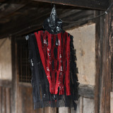 Halloween Party Patchwork Patchwork Color Block Costumes