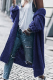 Casual Solid Patchwork Cardigan Collar Tops