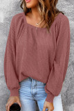 Fashion Solid Solid Color Off the Shoulder Tops