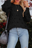 Casual Sweet Solid Solid Color O Neck Tops