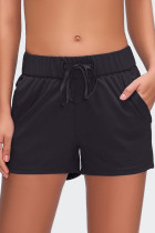 Fashion Casual Solid Patchwork Loose Mid Waist Bottoms
