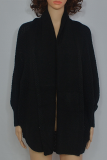 Casual Solid Patchwork Basic Outerwear Sweater