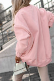Casual Solid O Neck Long Sleeve Two Pieces