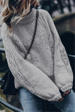 Casual Solid Hollowed Out Patchwork O Neck Tops