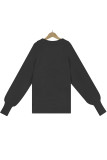 Elegant Solid Solid Color Turndown Collar Tops