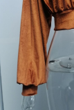 Fashion Casual Solid Patchwork Turtleneck Tops
