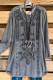 Street Solid Patchwork V Neck Tops