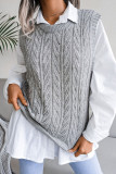 Fashion Casual Solid Patchwork O Neck Tops