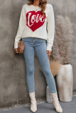 Casual Embroidery Patchwork O Neck Tops