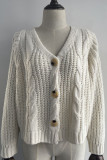 Fashion Casual Solid Patchwork V Neck Tops