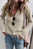 Sexy Solid Patchwork V Neck Mid Waist Tops