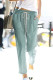 Fashion Street Solid Loose High Waist Harlan Bottoms