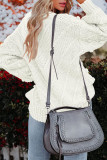 Casual Sweet Solid Solid Color O Neck Tops