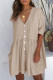 Fashion Sexy Solid Patchwork V Neck Princess Dresses