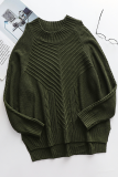 Casual Solid Hollowed Out Patchwork O Neck Tops