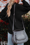 Casual Sweet Solid Solid Color O Neck Tops