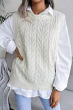 Fashion Casual Solid Patchwork O Neck Tops