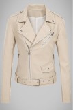 Motorcycle Punk Retro LEATHER JACKET