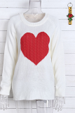 Casual Patchwork O Neck Tops