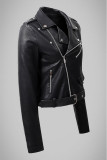 Motorcycle Punk Retro LEATHER JACKET