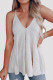 Sexy Casual Solid Backless V Neck Tops