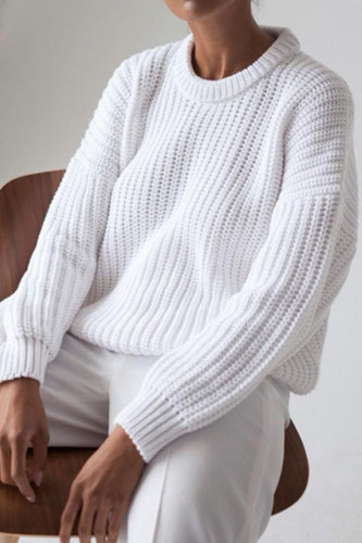 Fashion Casual Solid Patchwork O Neck Tops