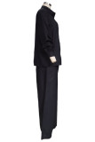 Casual Solid Solid Color Long Sleeve Two Pieces