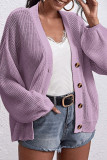Fashion Casual Solid Patchwork V Neck Tops