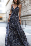 Sexy Leopard Patchwork Spaghetti Strap Cake Skirt Dresses