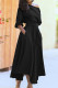 Fashion Bandage Solid Color Oblique Collar Irregular Dress Dresses