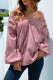 Fashion Casual Print Patchwork V Neck Tops