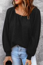 Fashion Solid Solid Color Off the Shoulder Tops