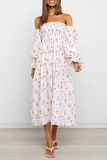 Elegant Plaid Camouflage Print Patchwork Fold Stringy Selvedge Strapless Dresses