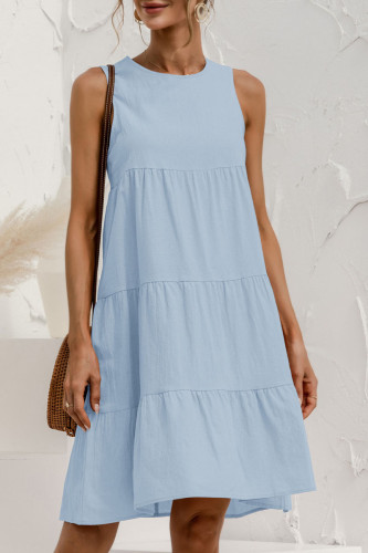 Fashion Sexy Solid Patchwork O Neck Princess Dresses