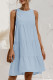 Fashion Sexy Solid Patchwork O Neck Princess Dresses