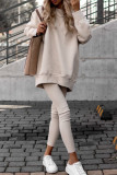 Casual Solid O Neck Long Sleeve Two Pieces