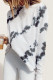 Fashion Street Print Patchwork O Neck T-Shirts