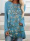 Almond Blossom A Line Long T Shirt